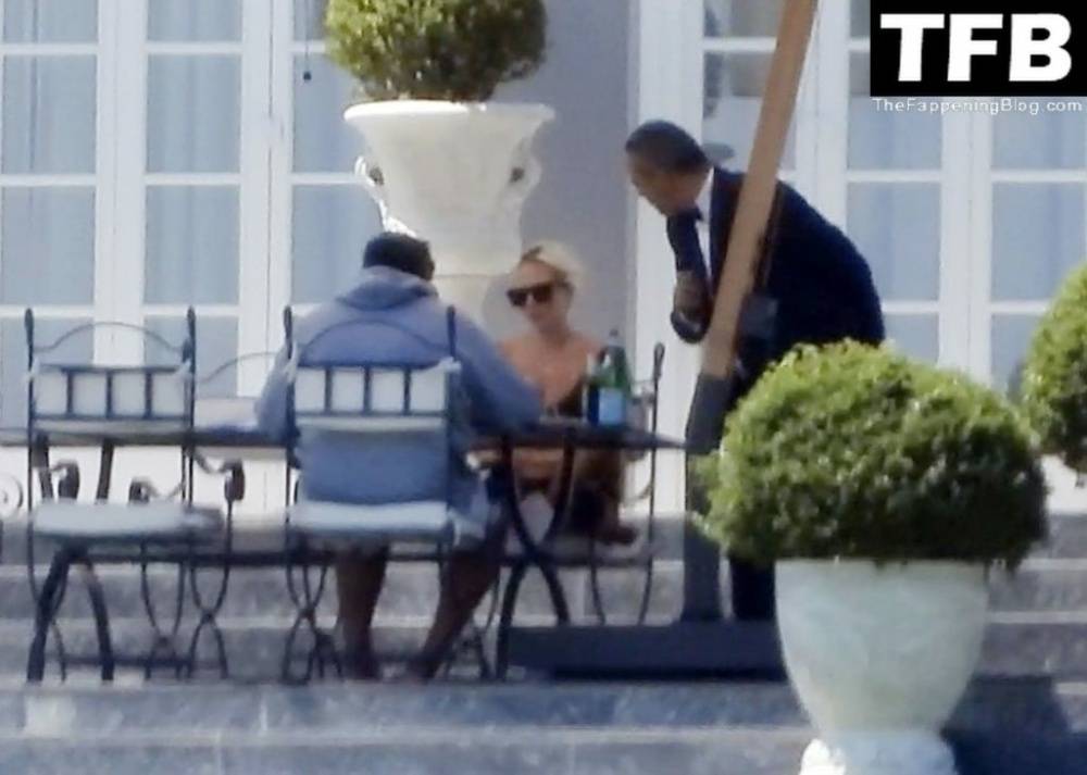 Lady Gaga Shows Off Her Bikini Body on Villa Bonomi - #19