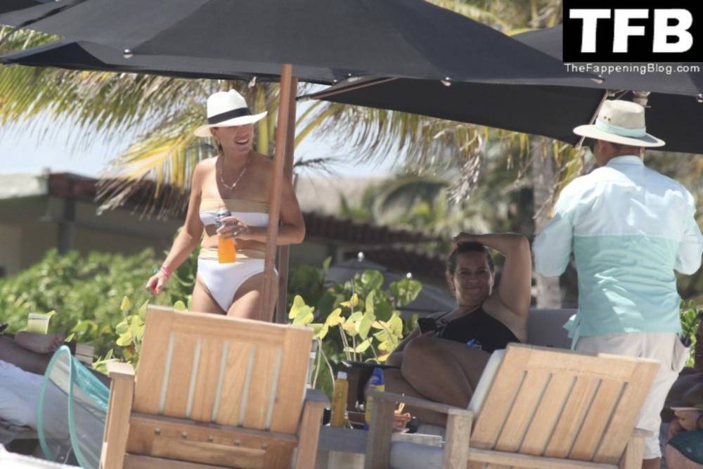 Teddi Mellencamp Looks Sexy in a White Bikini as She Hits the Beach in Mexico - #29