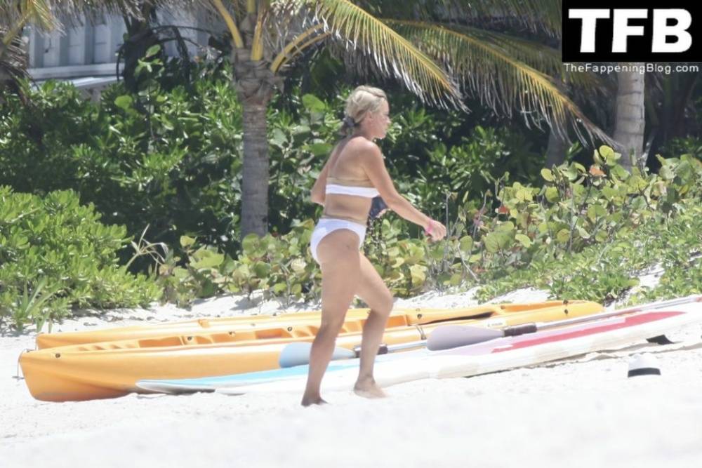 Teddi Mellencamp Looks Sexy in a White Bikini as She Hits the Beach in Mexico - #26