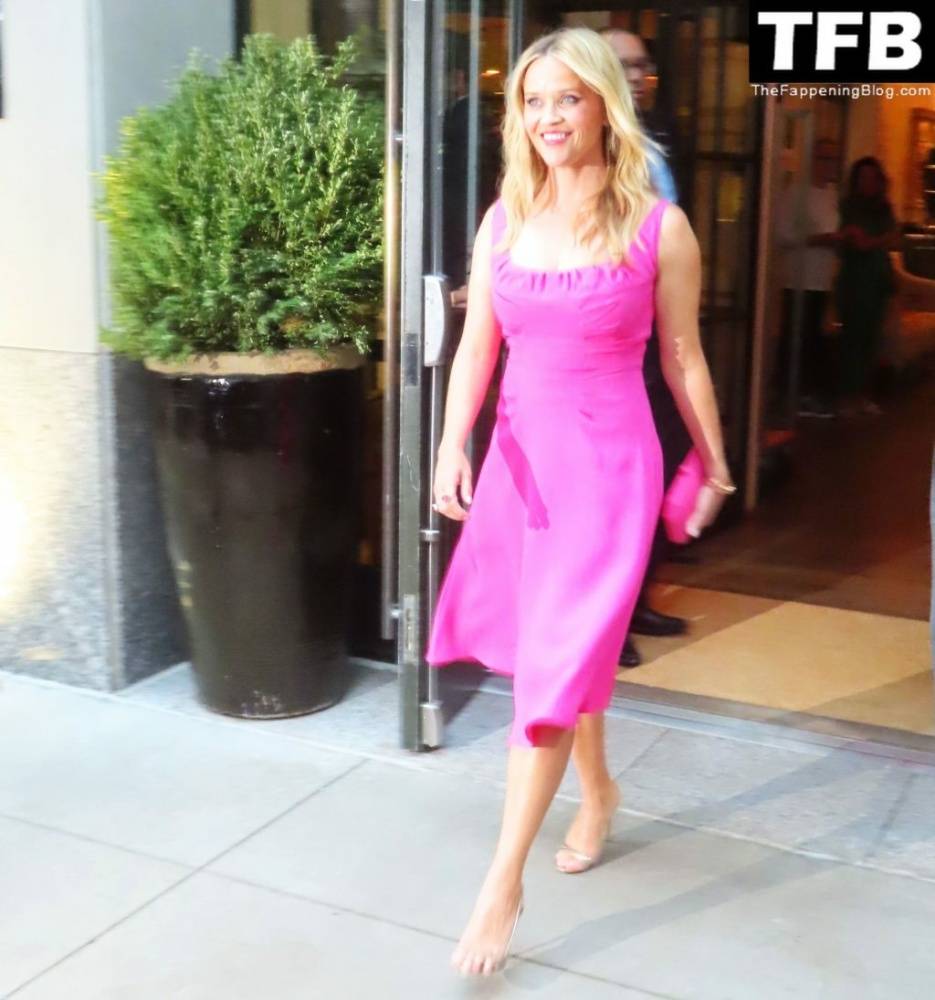 Reese Witherspoon Looks Hot in Pink at the 1CWhere The Crawdads Sing 1D Premiere in NYC - #25