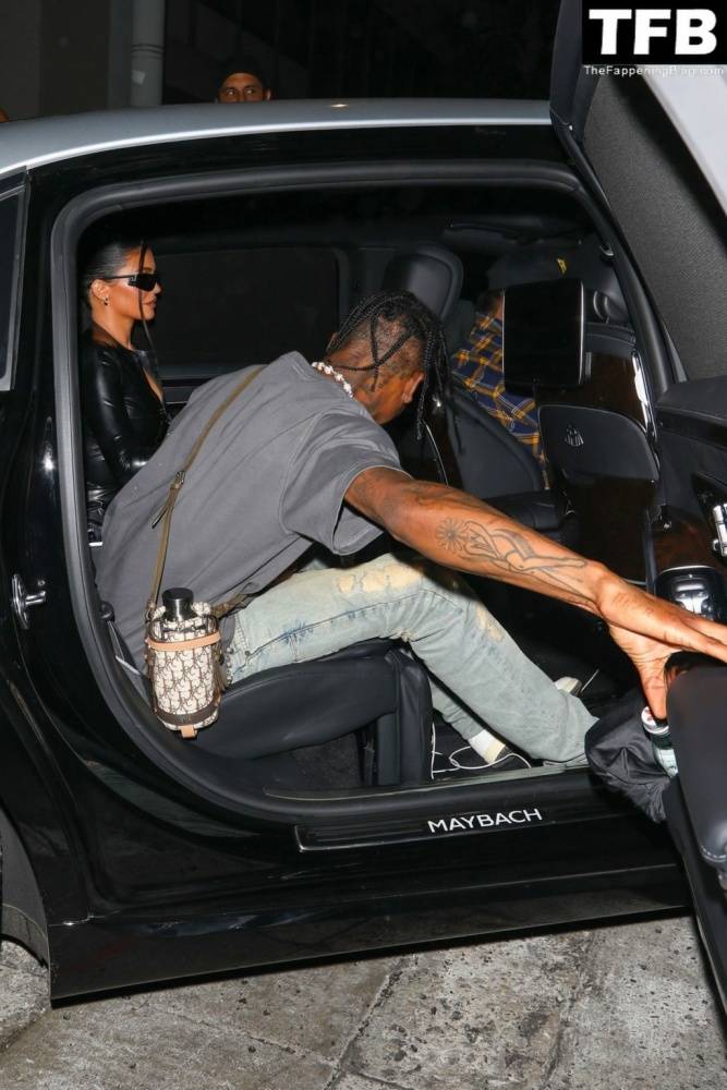 Kylie Jenner & Travis Scott Dine Out with James Harden at Celeb Hotspot Crag 19s in WeHo - #22