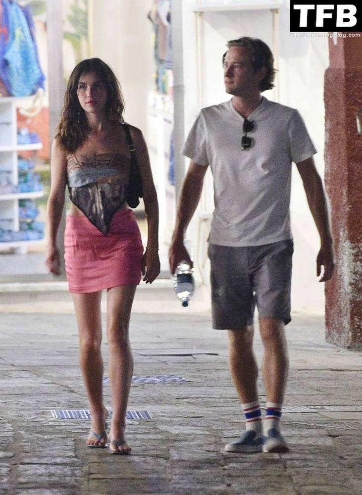 Rainey Qualley & Lewis Pullman Enjoy Their Vacations in Portofino - #30