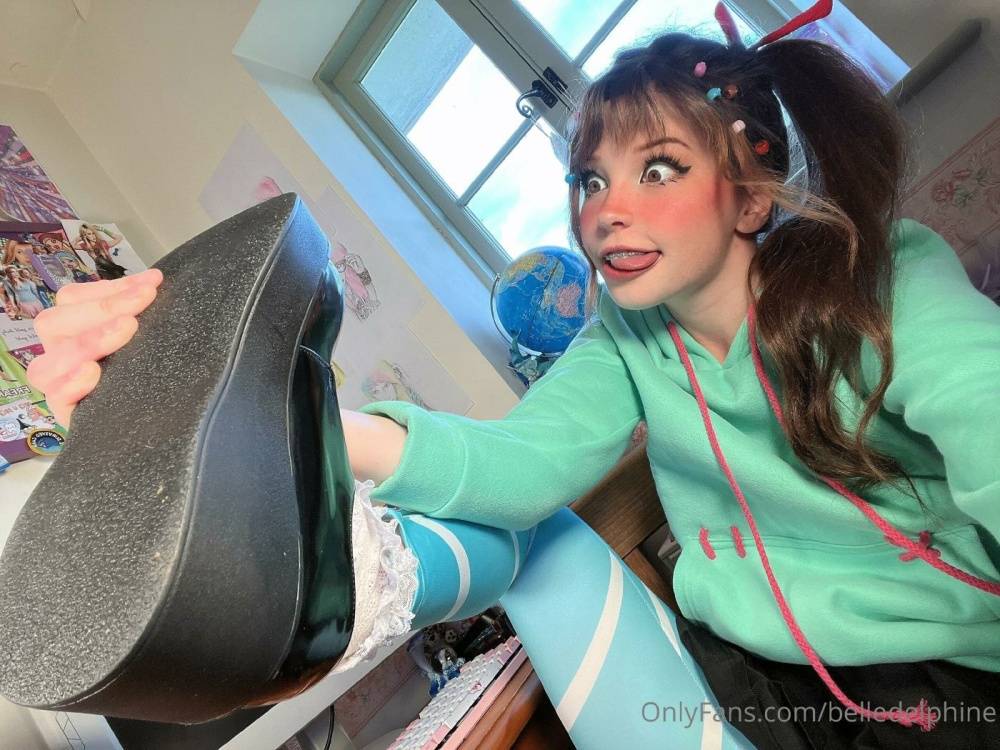 Belle Delphine Adult Vanellope Cosplay Onlyfans Set Leaked - #23