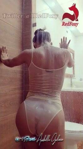 Anabella Galeano Nude Swimsuit Shower Onlyfans Video Leaked - #7