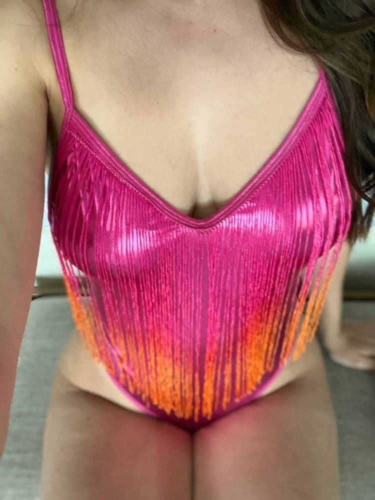 Christina Khalil Shiny Swimsuit Onlyfans Set Leaked - #7