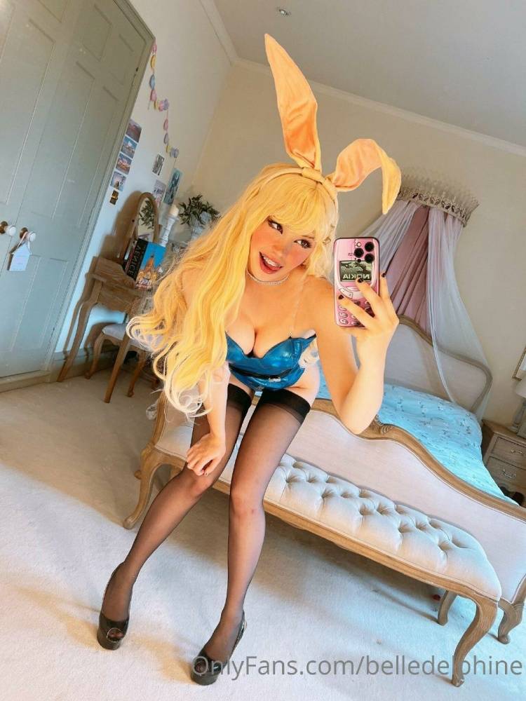 Belle Delphine Lil Blue Bunny Onlyfans Set Leaked - #13