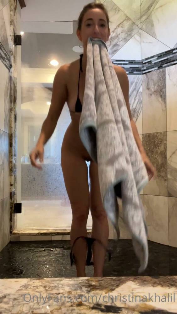 Christina Khalil Nude Pussy Ass Butt Plug August Livestream - #23
