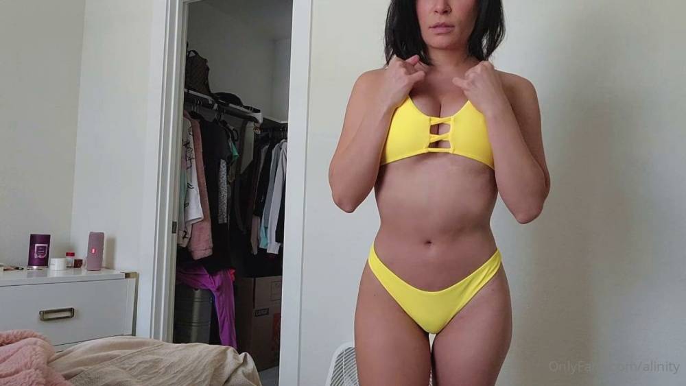 Alinity Camel Toe Bikini Try On Onlyfans Video Leaked - #7