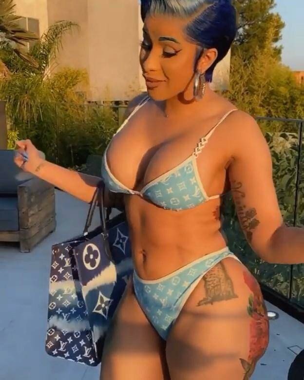 Cardi B Bikini Rant Video Leaked - #1