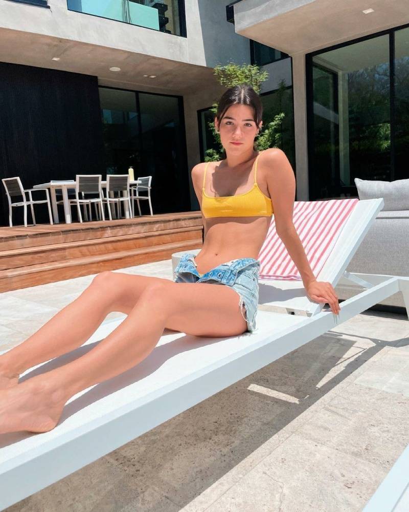 Charli D 19Amelio Sexy Poolside Bikini Posing Set Leaked - #3