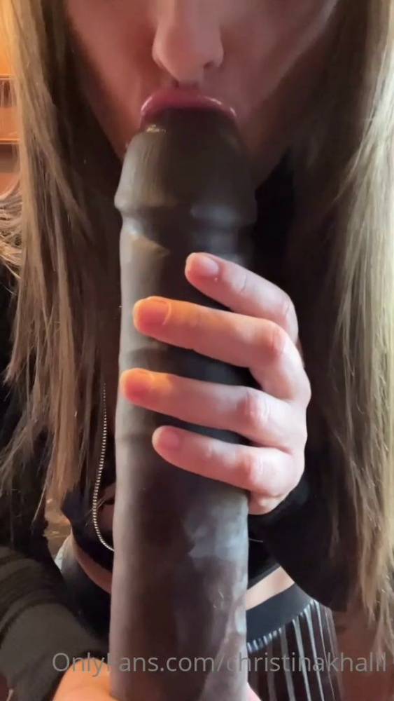 Christina Khalil BBC Dildo Boss Roleplay Onlyfans Video Leaked - #10