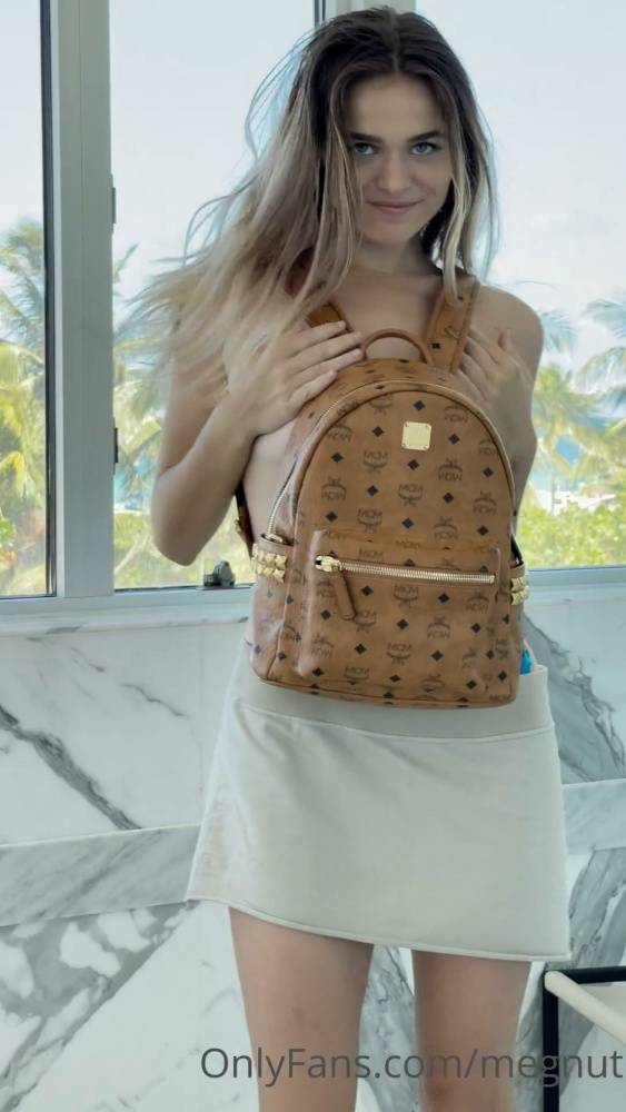 Megnutt02 Nude Topless Backpack Modeling Onlyfans Video Leaked - #1