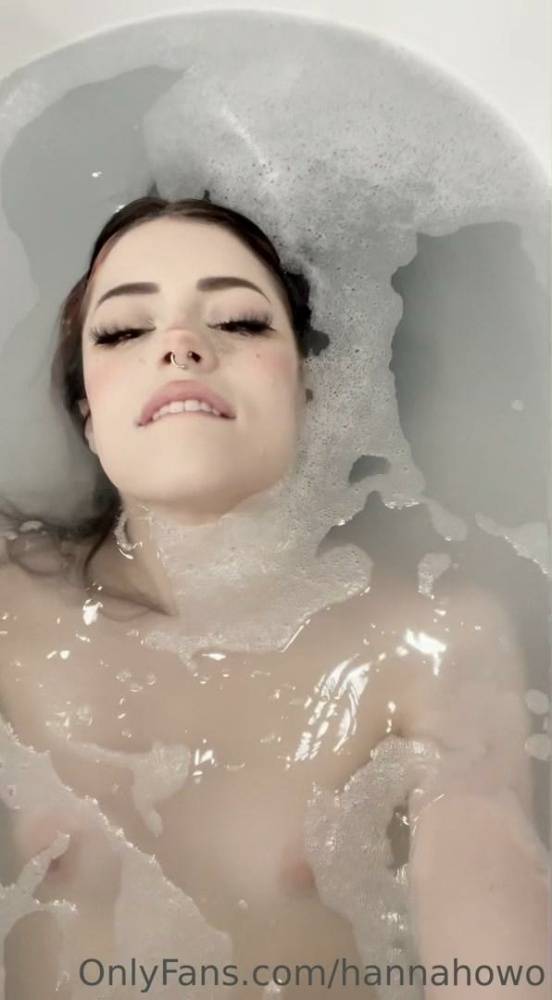 Hannah Owo Nude Bubble Bath Onlyfans Video Leaked - #6