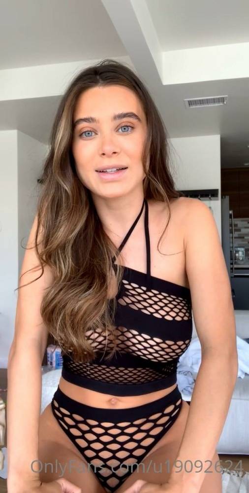 Lana Rhoades Nude See-Through Lingerie Onlyfans Video Leaked - #3