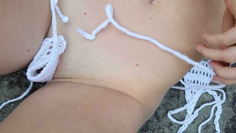 Abby Opel Nude Knitted Bikini Onlyfans Video Leaked - #3