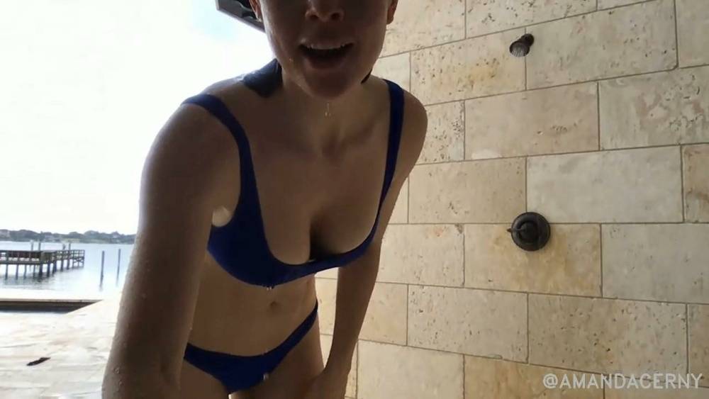 Amanda Cerny Bikini Ab Workout Livestream Video Leaked - #26