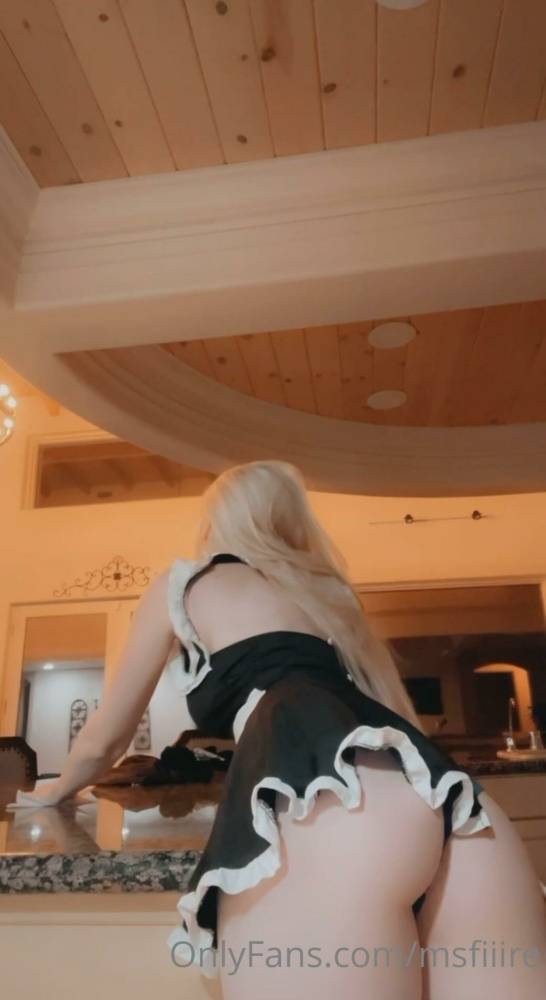 MsFiiire Nude Maid Role Play Onlyfans Video Leaked - #6