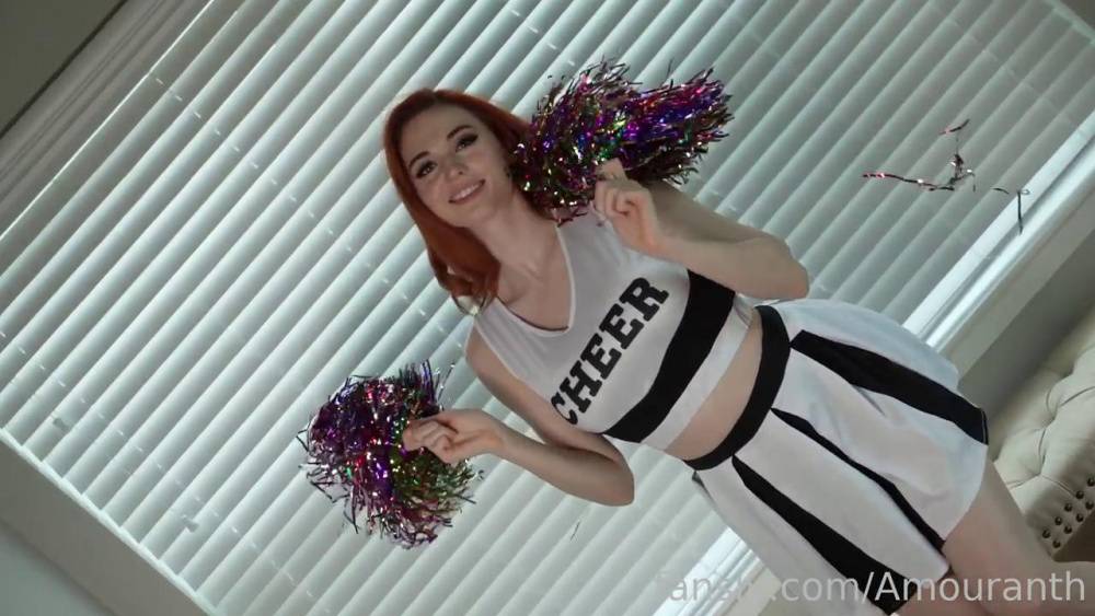 Amouranth Cheerleader Lingerie Fansly Set Leaked - #11