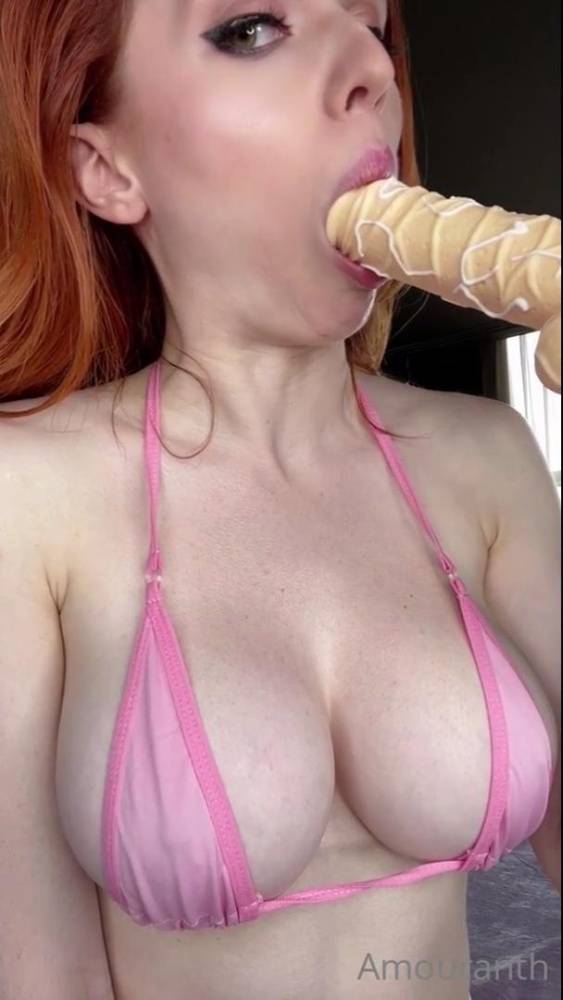 Amouranth Dildo Blowjob Onlyfans Video Leaked - #6