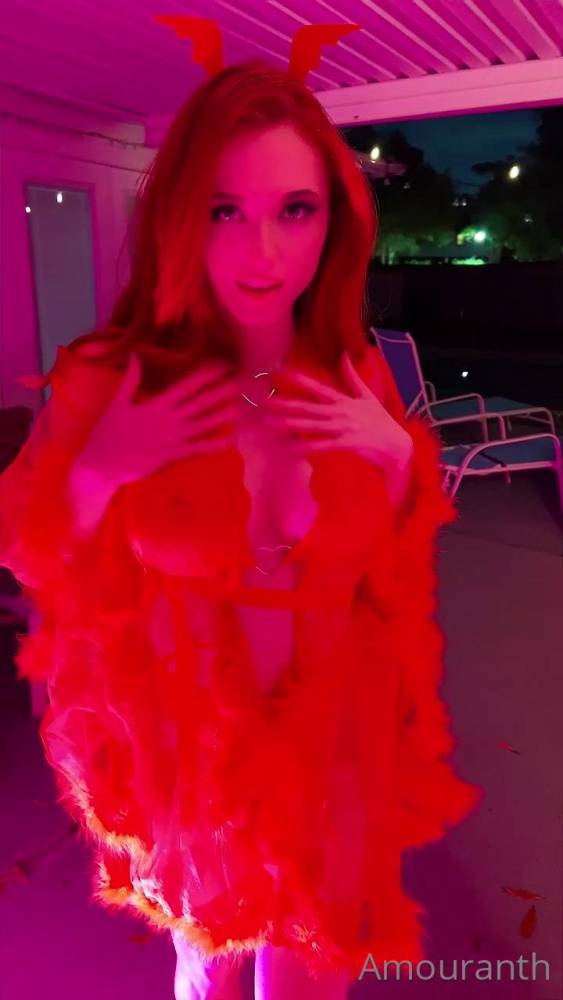 Amouranth Nude Halloween Knob Handjob Onlyfans Video Leaked - #9
