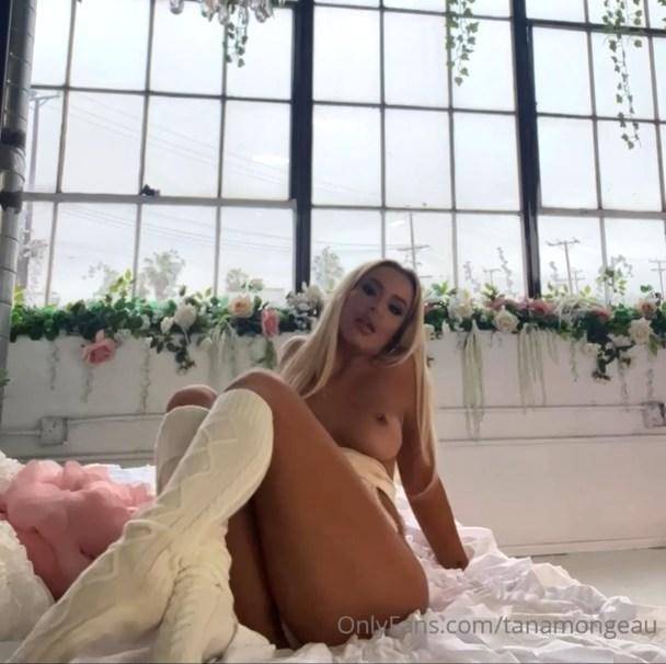 Tana Mongeau Nude Topless Tease Onlyfans Video Leaked - #3