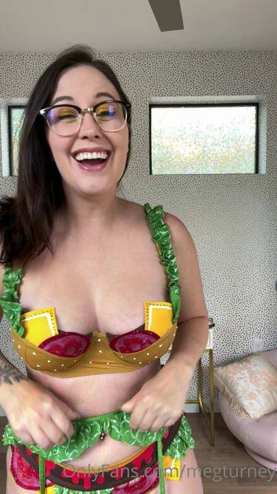 Meg Turney Cheeseburger Lingerie Try On Onlyfans Video Leaked - #8