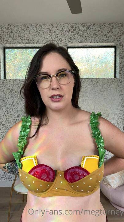 Meg Turney Cheeseburger Lingerie Try On Onlyfans Video Leaked - #6