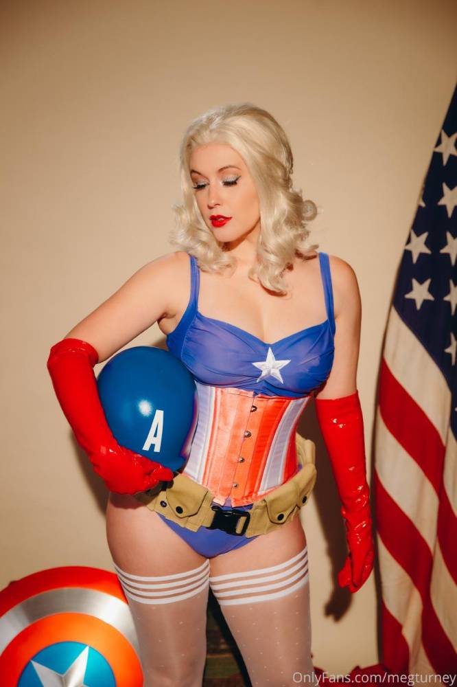 Meg Turney Nude Captain America Cosplay Onlyfans Set Leaked - #19