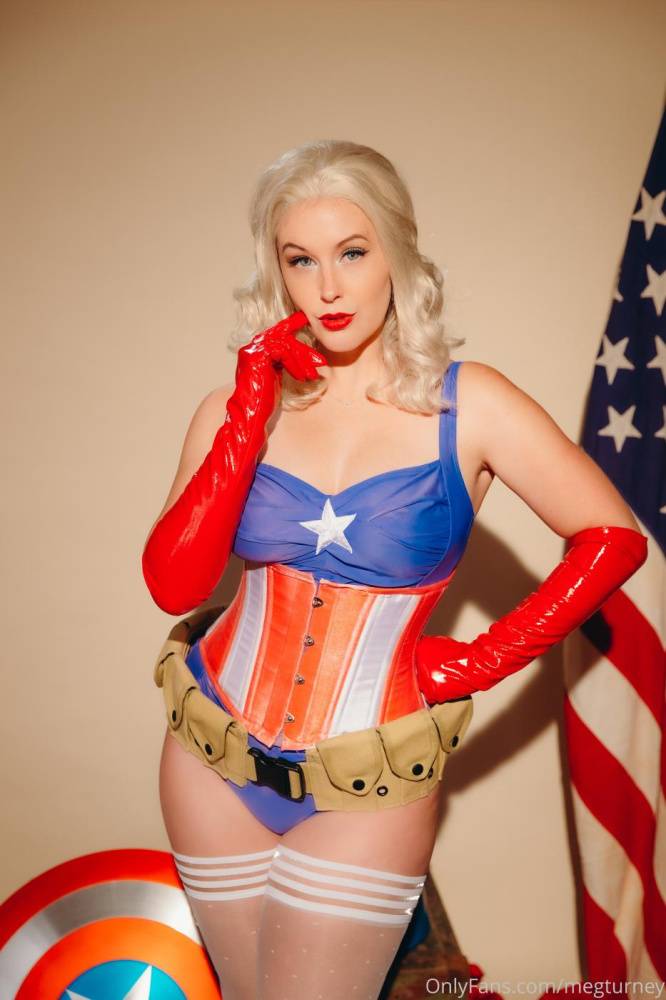 Meg Turney Nude Captain America Cosplay Onlyfans Set Leaked - #15