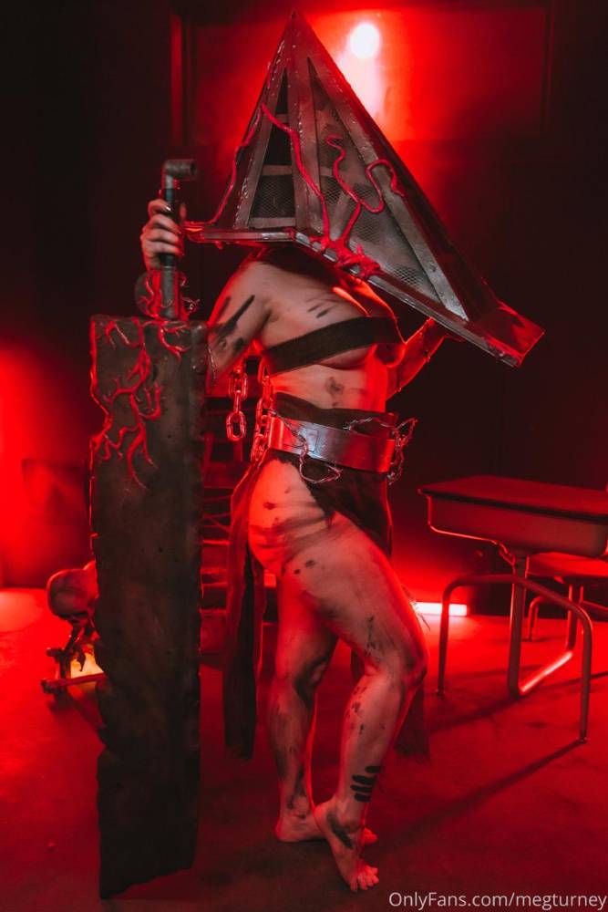 Meg Turney Pyramid Head Cosplay Onlyfans Set Leaked - #5