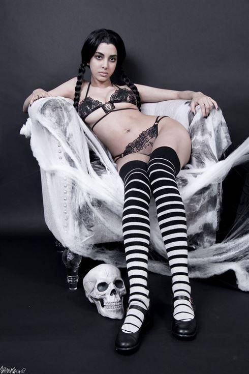 Susu Sexy Wednesday Addams Family Cosplay Fansly Set Leaked - #2
