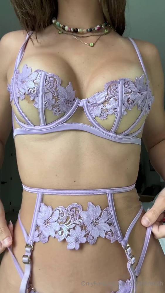 Full Video : Natalie Roush Nude Hot Lingerie Try-On Haul Onlyfans - #3