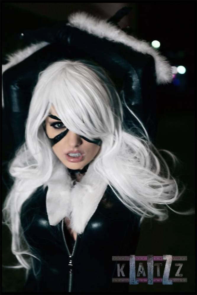 Liz Katz Nude Black Cat Spider-Man Cosplay Onlyfans Set Leaked - #2