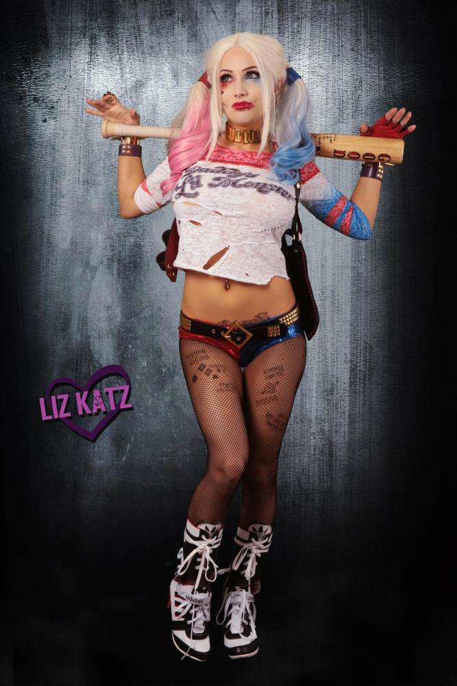 Liz Katz Nude Harley Quinn Cosplay Onlyfans Set Leaked - #21