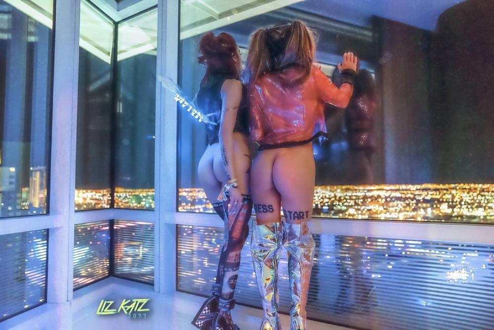 Liz Katz Nude Cyberpunk Cosplay Onlyfans Set Leaked - #11
