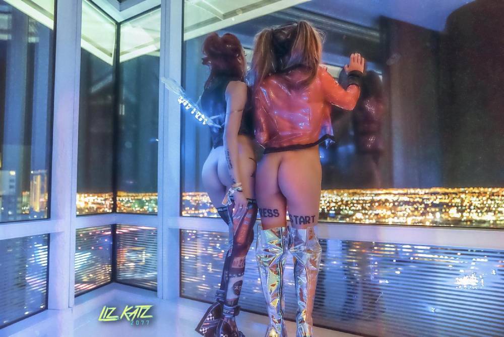 Liz Katz Nude Cyberpunk Cosplay Onlyfans Set Leaked - #10