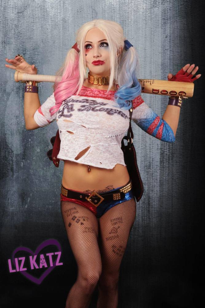 Liz Katz Nude Harley Quinn Cosplay Onlyfans Set Leaked - #17