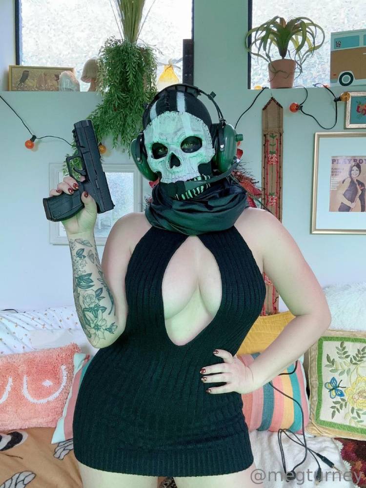 Meg Turney Nude Ghost CoD Cosplay Onlyfans Set Leaked - #14