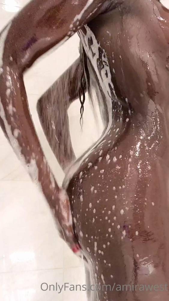 Amira West Nude Soapy Shower Onlyfans Video Leaked - #5