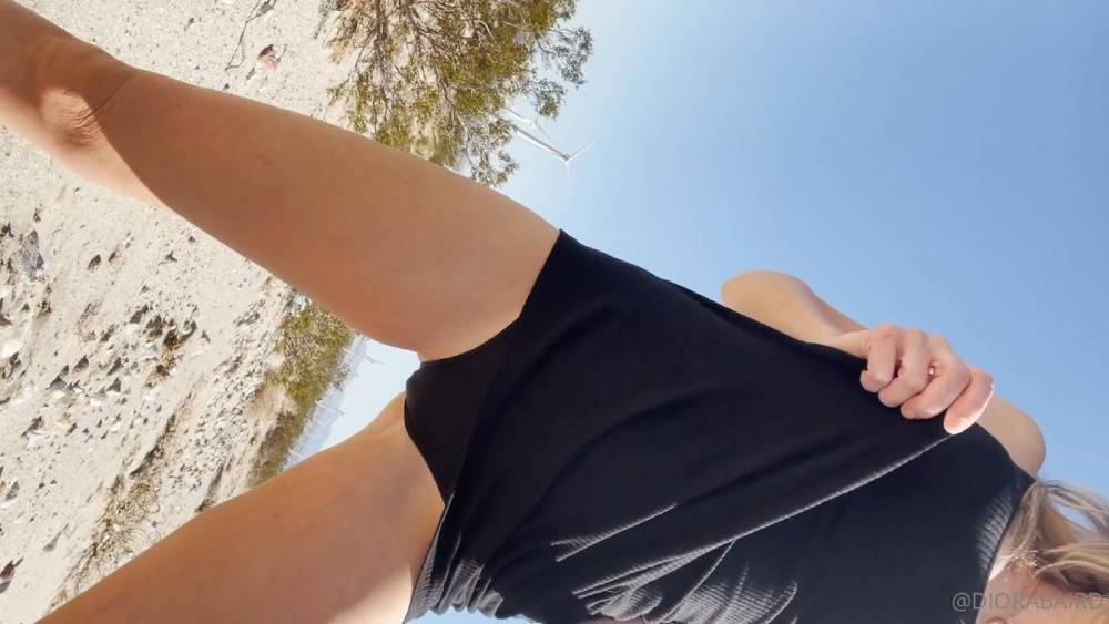 Diora Baird Nude Outdoor POV Upskirt Onlyfans Video Leaked - #5