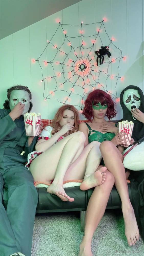 Amouranth Nude First Threesome BGG Halloween Onlyfans Video Leaked - #7