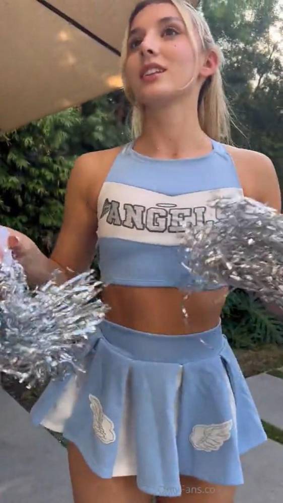 Lina Belfiore Cheerleader Strip OnlyFans Video Leaked - #10