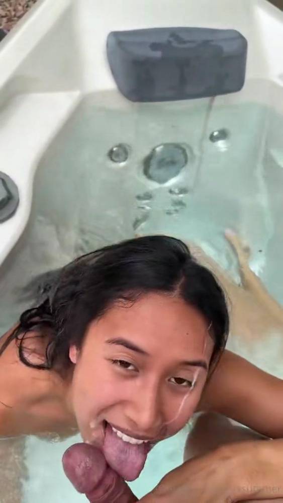 Isla Summer Nude Pool Cumshot Facial OnlyFans Video Leaked - #11