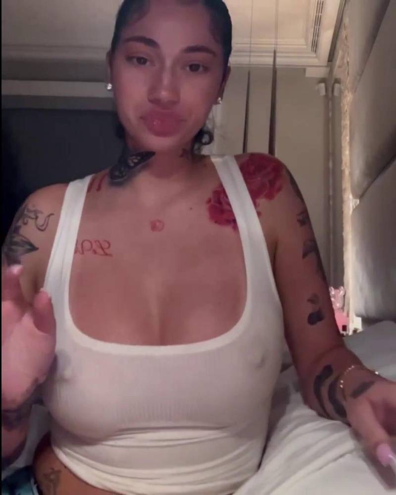 Bhad Bhabie Sexy Nipple Pokies Top Snapchat Video Leaked - #5