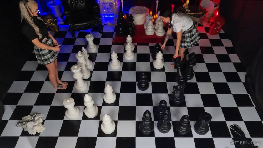 Meg Turney Danielle DeNicola Chess Strip Onlyfans Video Leaked - #9