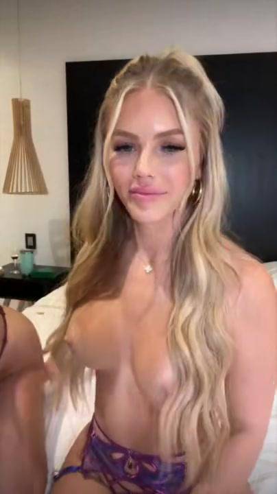 ScarlettKissesXO Nude Lesbian Livestream OnlyFans Video Leaked - #3
