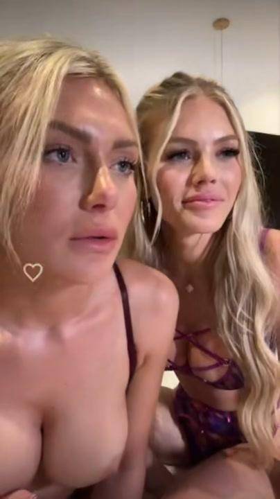 ScarlettKissesXO Nude Lesbian Livestream OnlyFans Video Leaked - #24