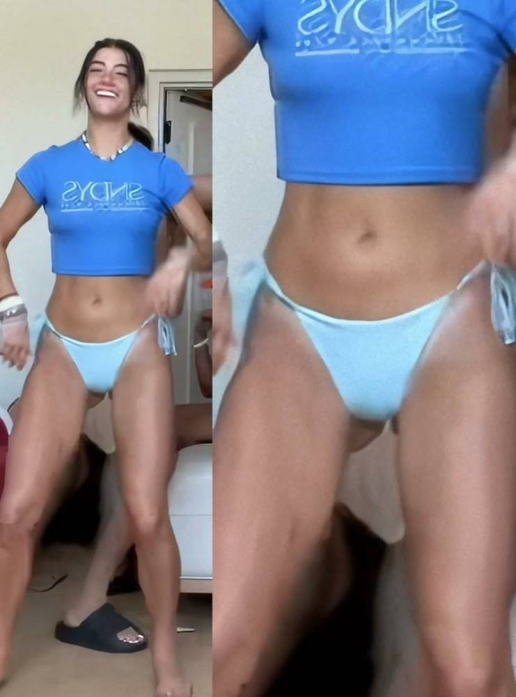 Charli D 19Amelio Bikini Camel Toe Video Leaked - #5