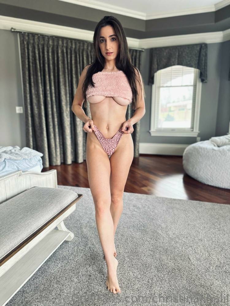 Christina Khalil Sexy Underboob Teddy Outfit Onlyfans Set Leaked - #3
