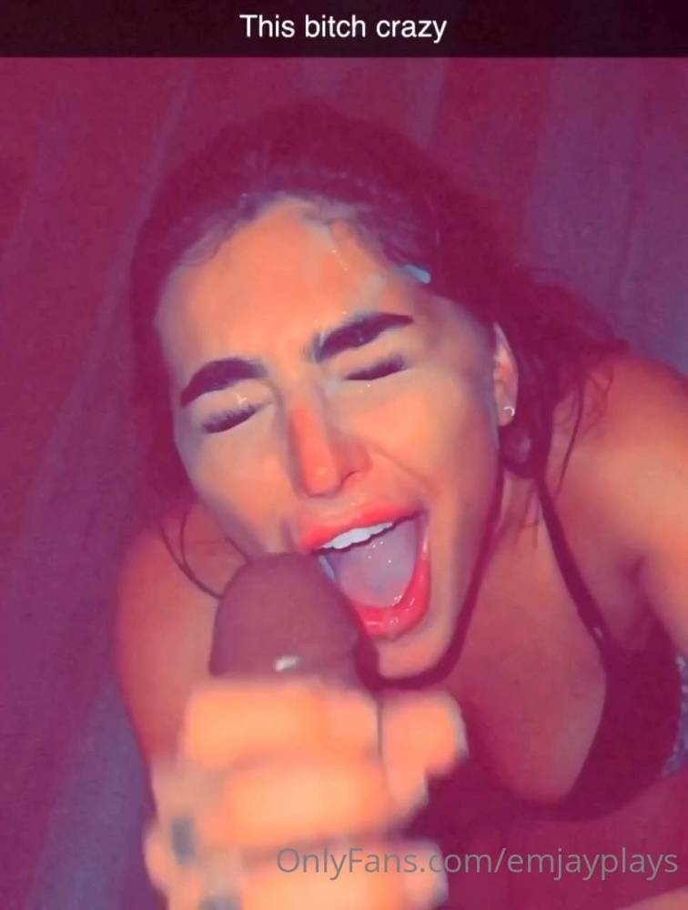 Emily Rinaudo Nude BBC Cumshot Facial Onlyfans Video Leaked - #4